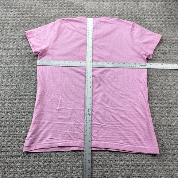CAT Caterpillar Pink T-Shirt Women Size 2XL American Apparel Tee Casual - Picture 5 of 7